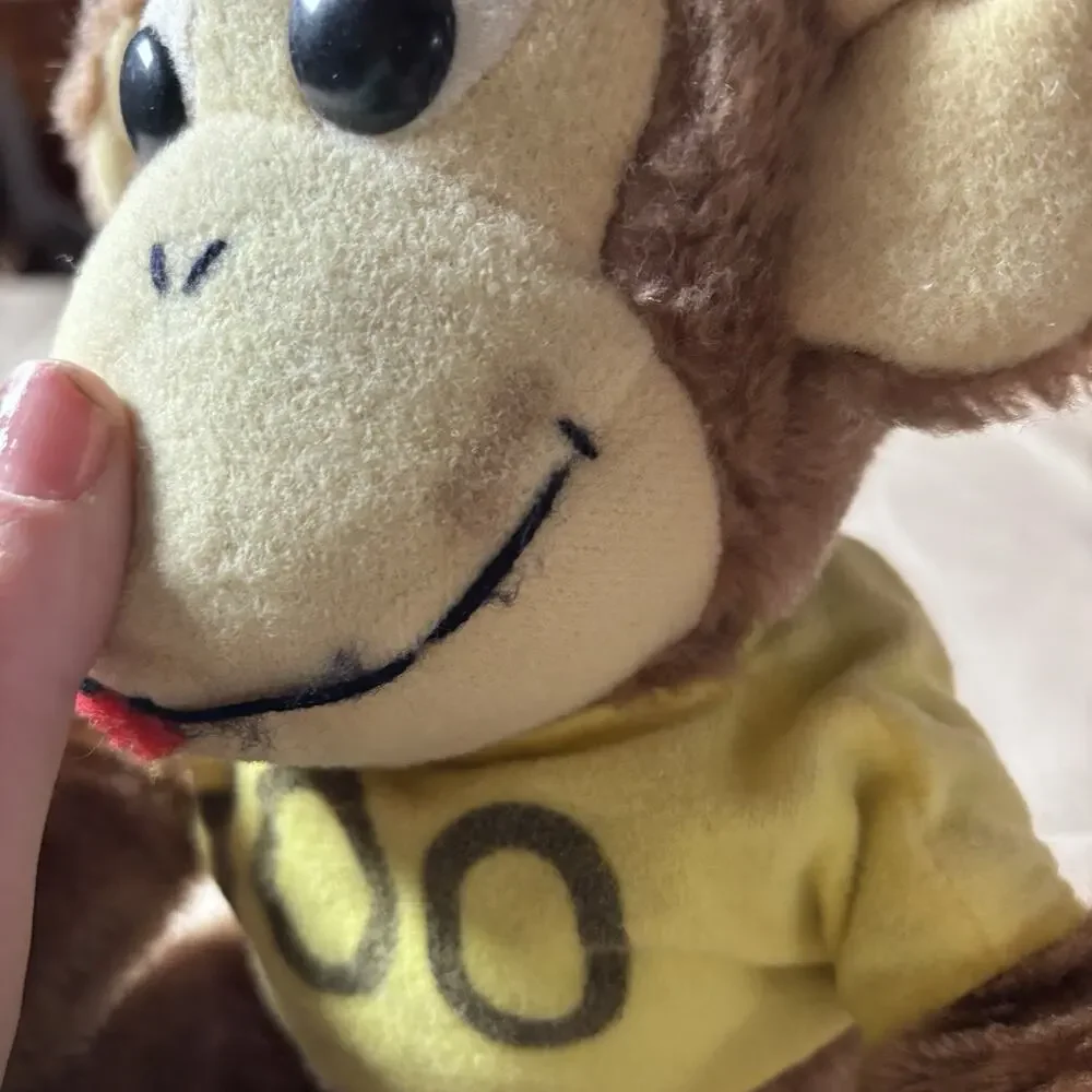 Vtg 1980 Dakin BOO Monkey Stuffed Plush